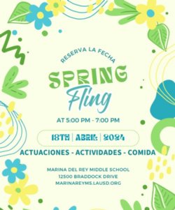 Spring Fling Spanish